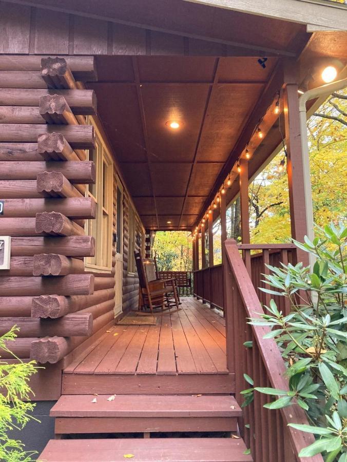 Log Cabin On Peaceful River ブローイング・ロック エクステリア 写真